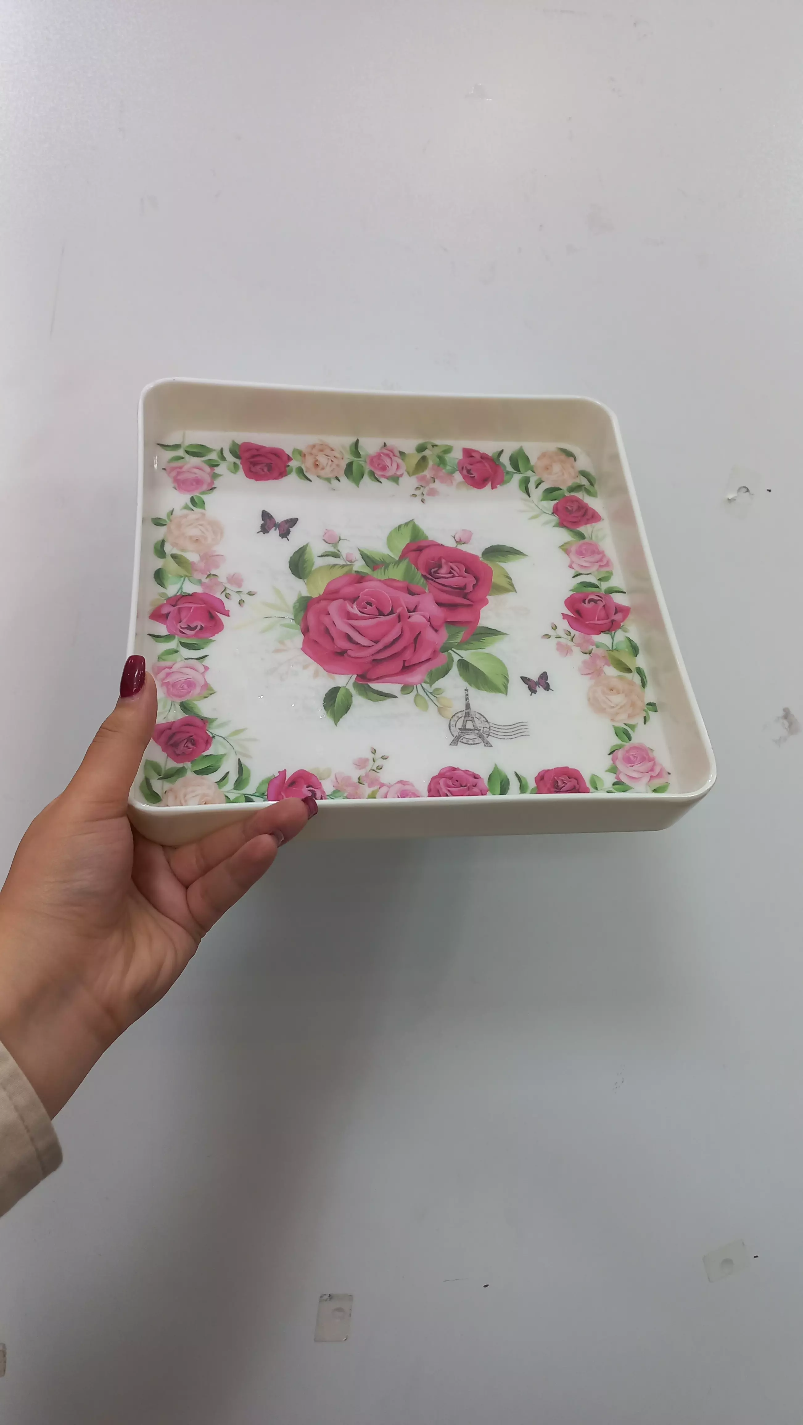 سینی مربع کوچک رزا ۸۸۳۰