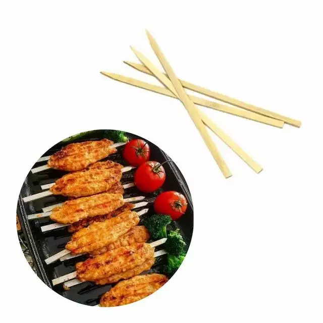 سیخ کباب ۴۰ سانتی چوبی