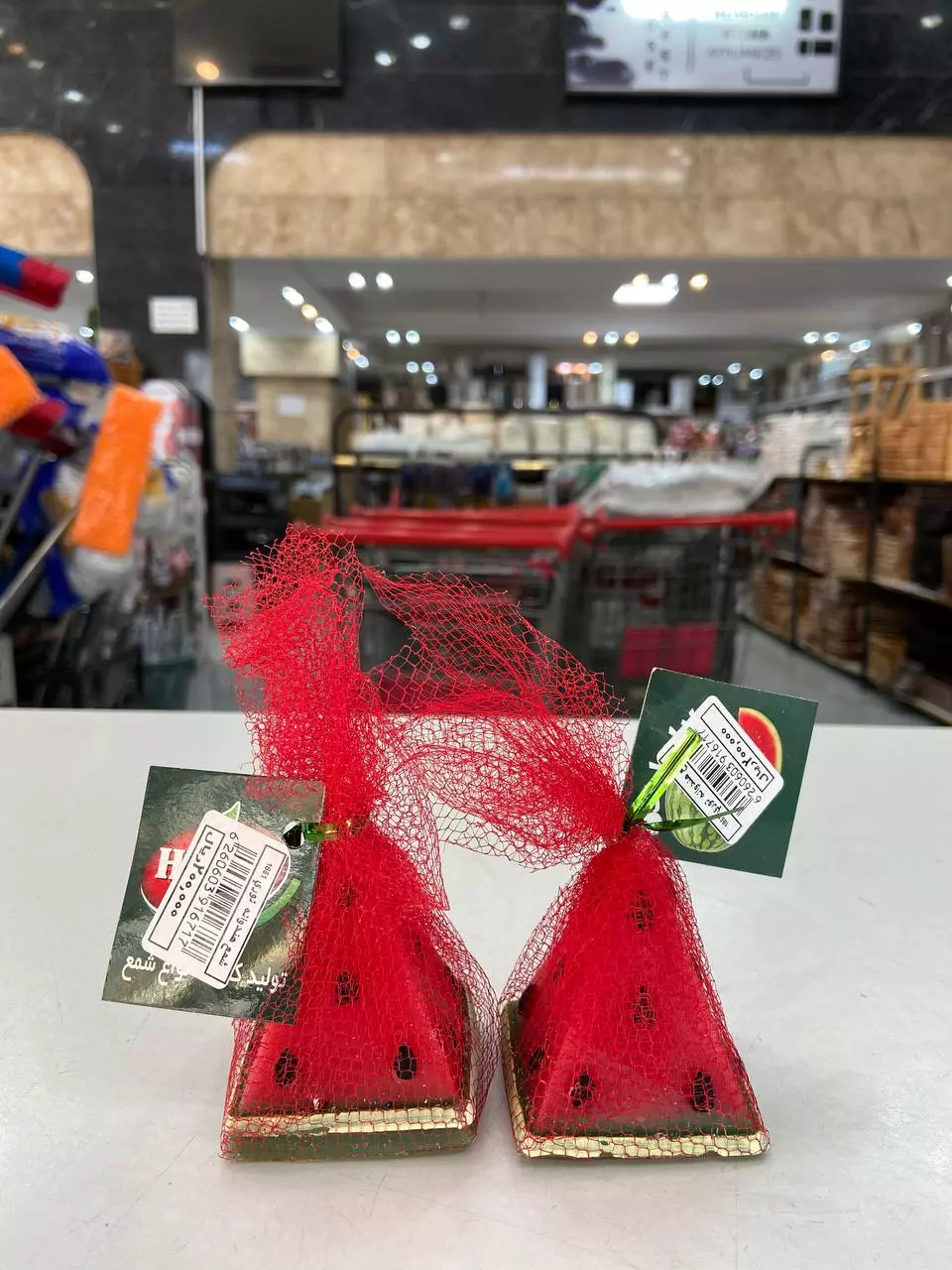 شمع هندوانه توری