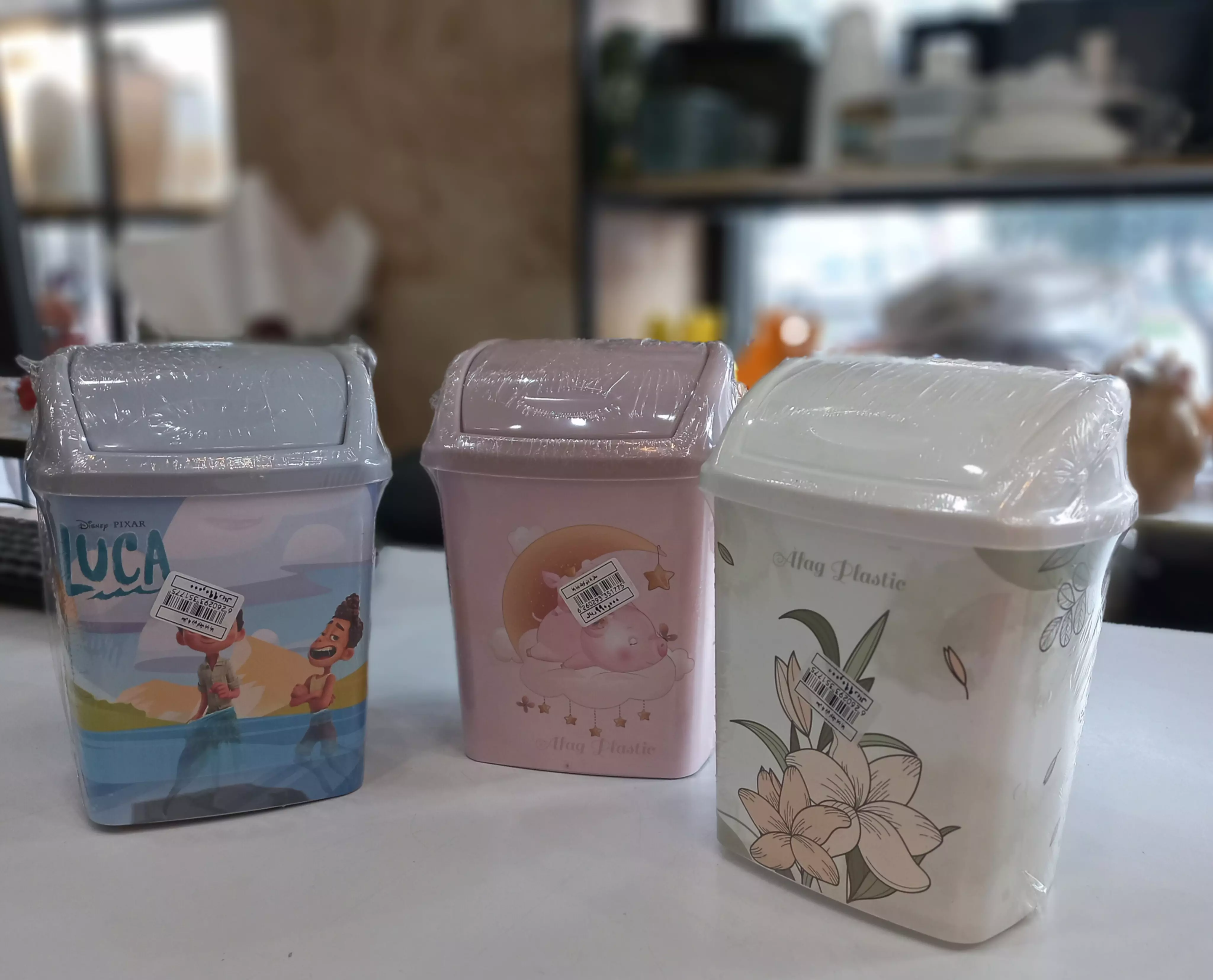 سطل باد بزنی کوچک زمرد رضا