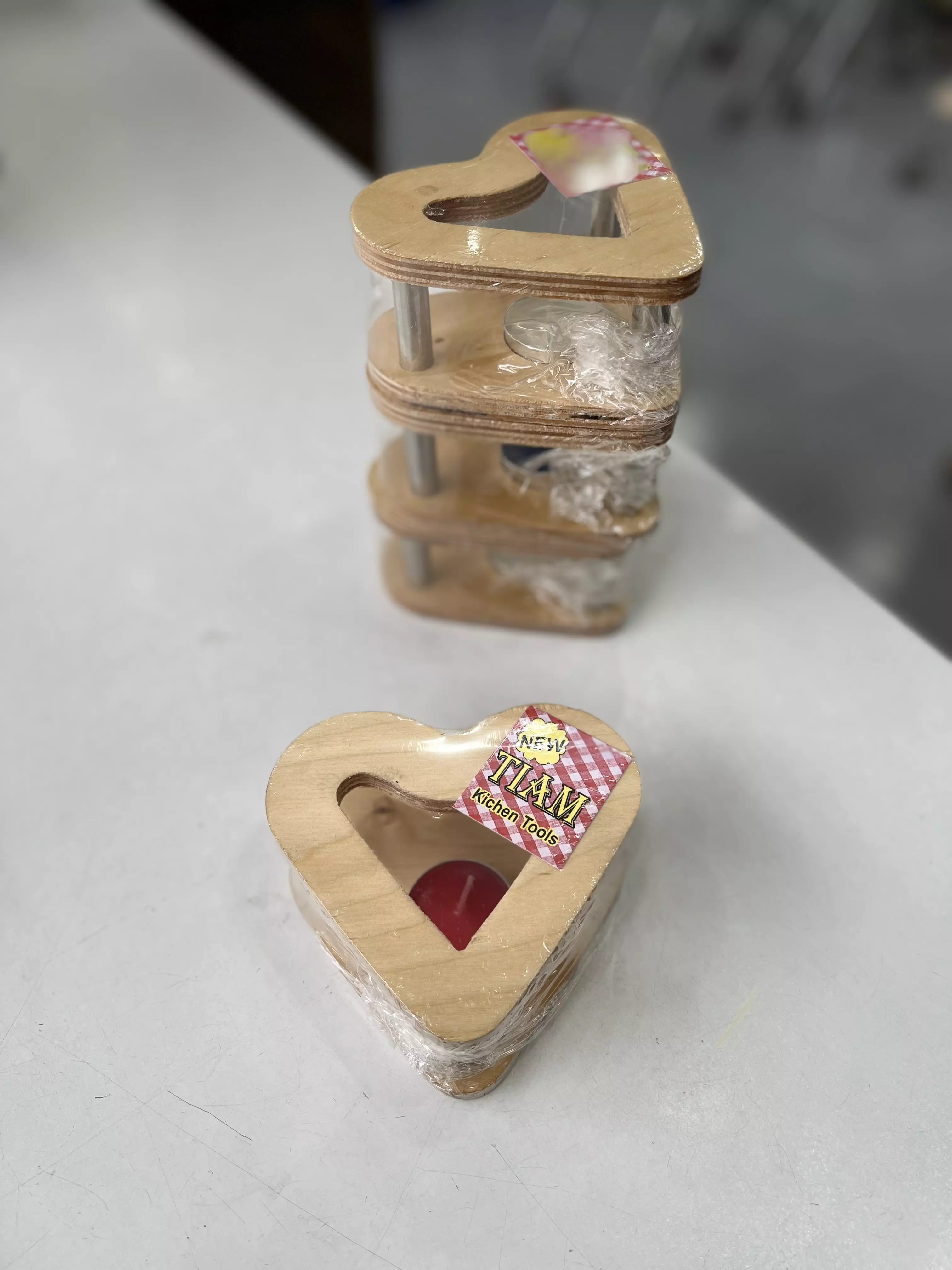 وارمر قلبی چوبی