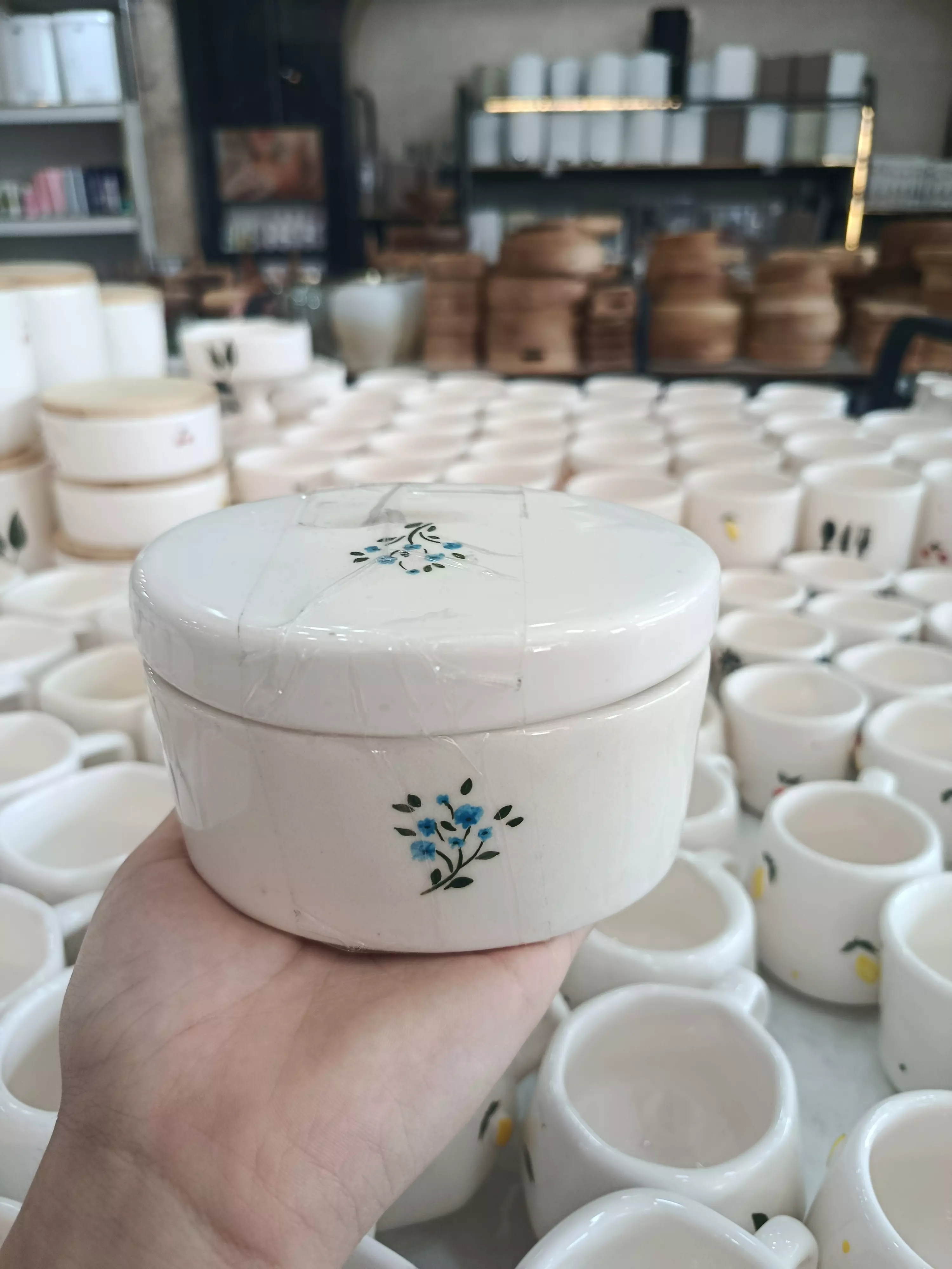 شکلات خوری بیضی کوچک
