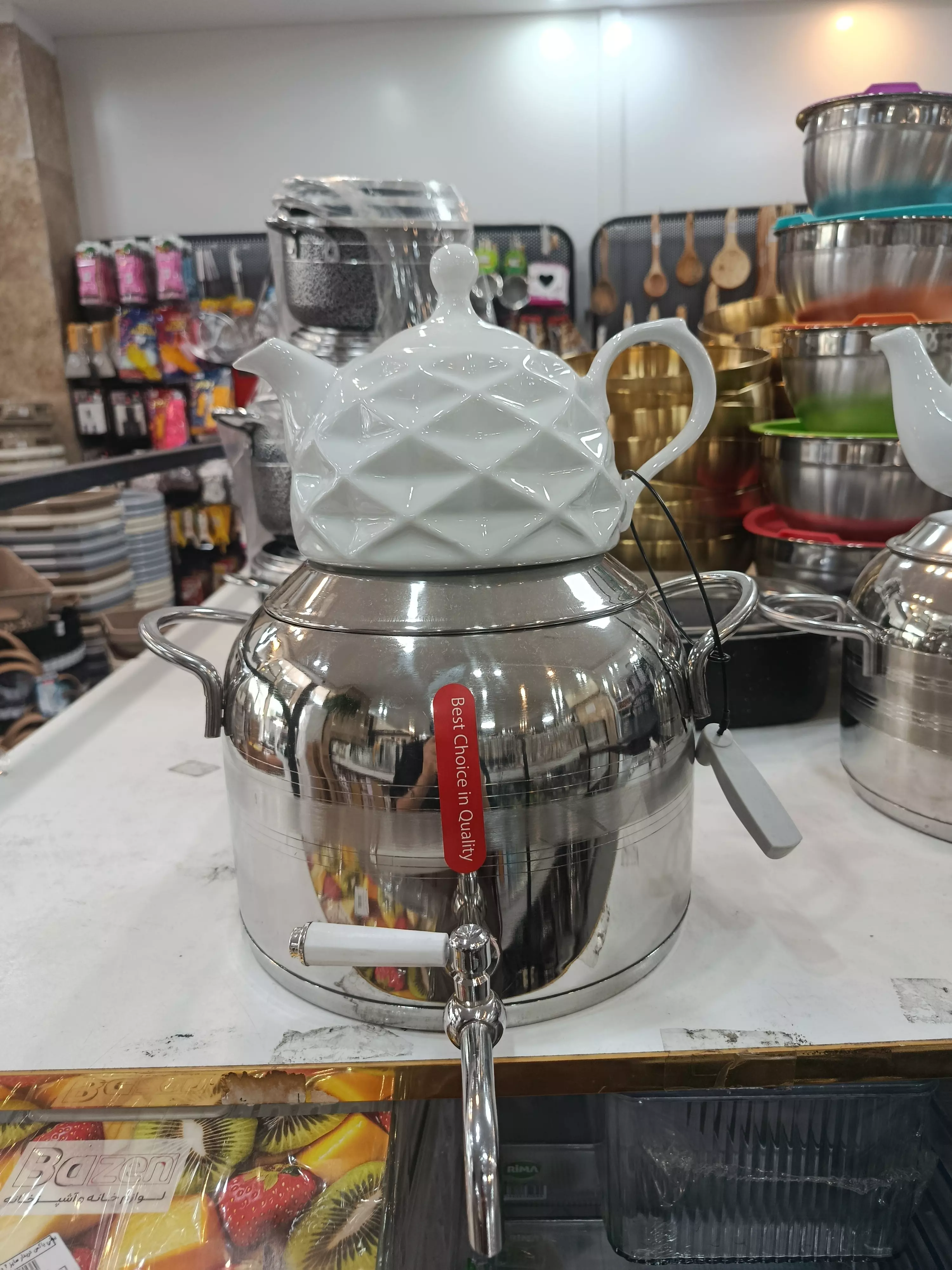 کتری قوری طرح ترک