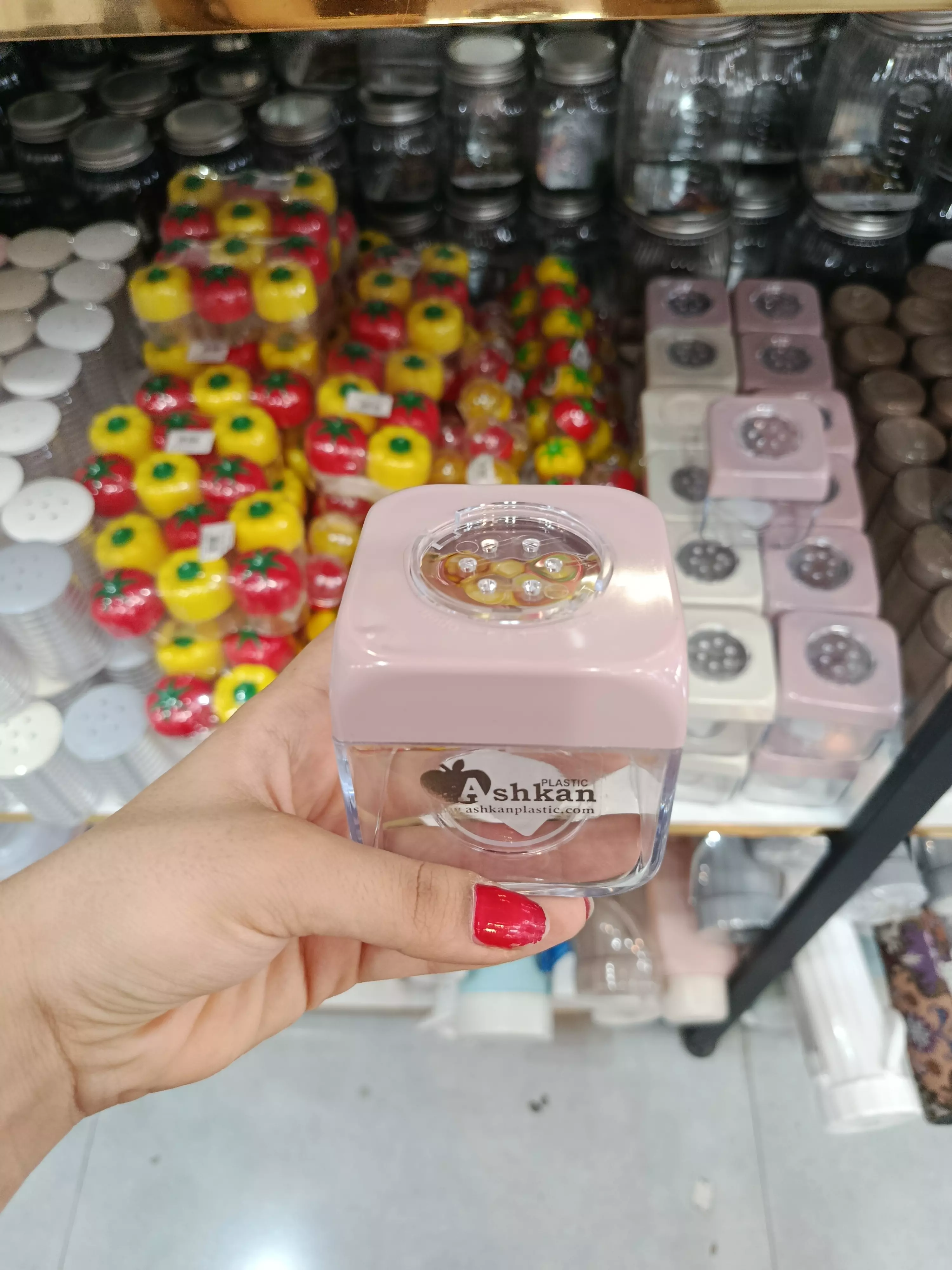 ست ۴ عددی جا ادویه مربع طبقاتی سرآشپز اشکان تکی