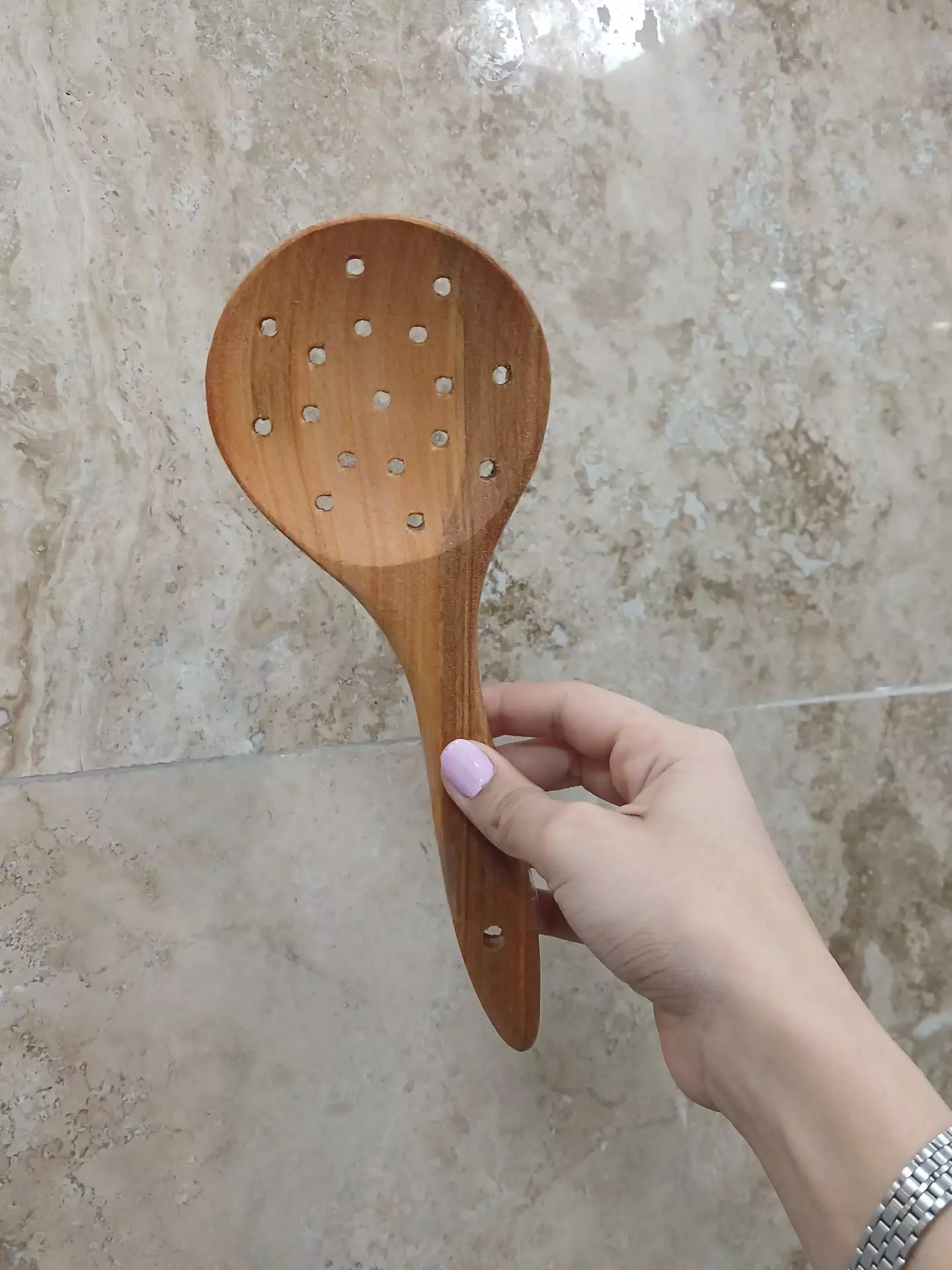 کفگیر سر پهن متوسط مصطفی