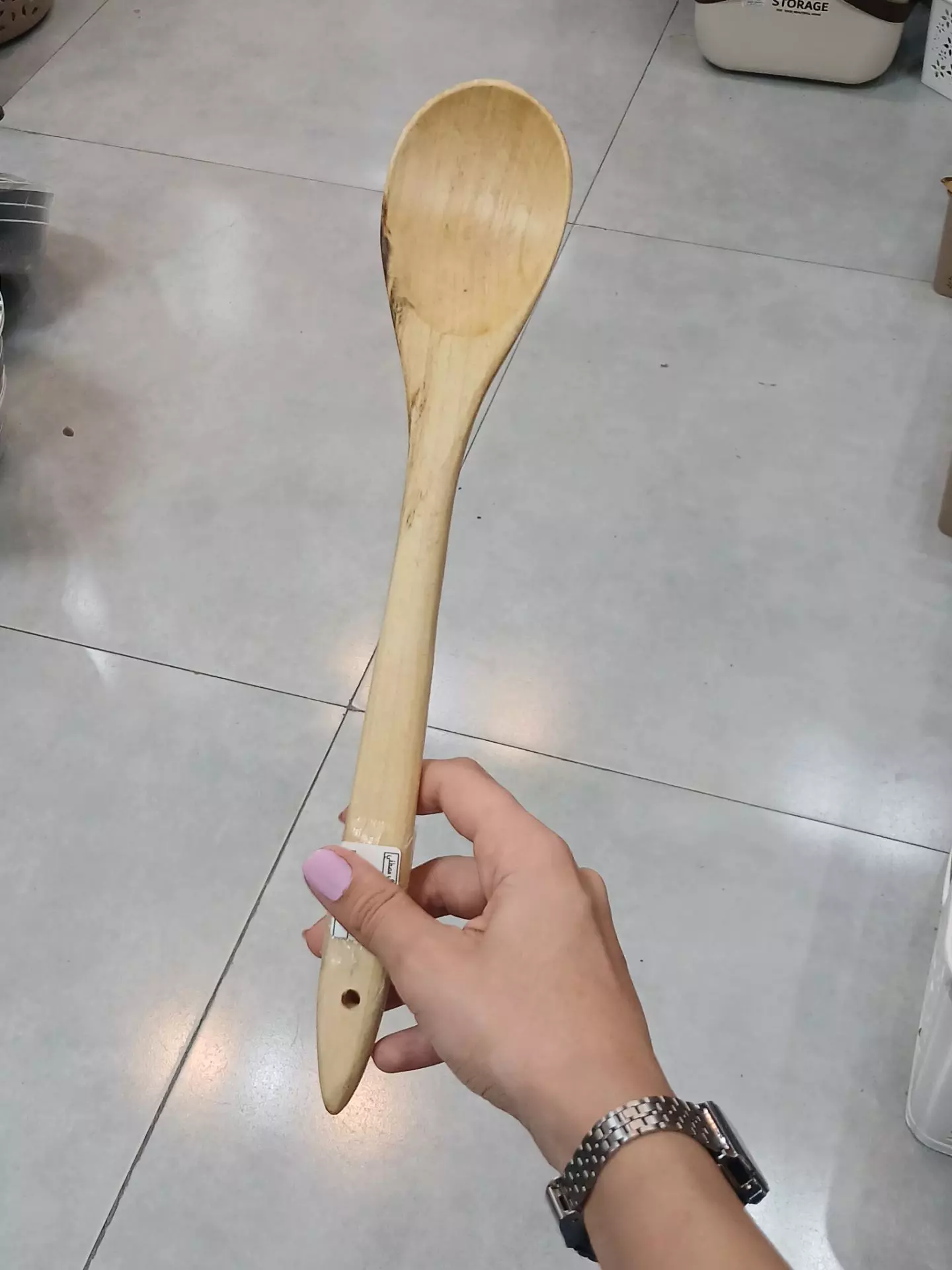 قاشق چوبی اعلا راض بزرگ مصطفی