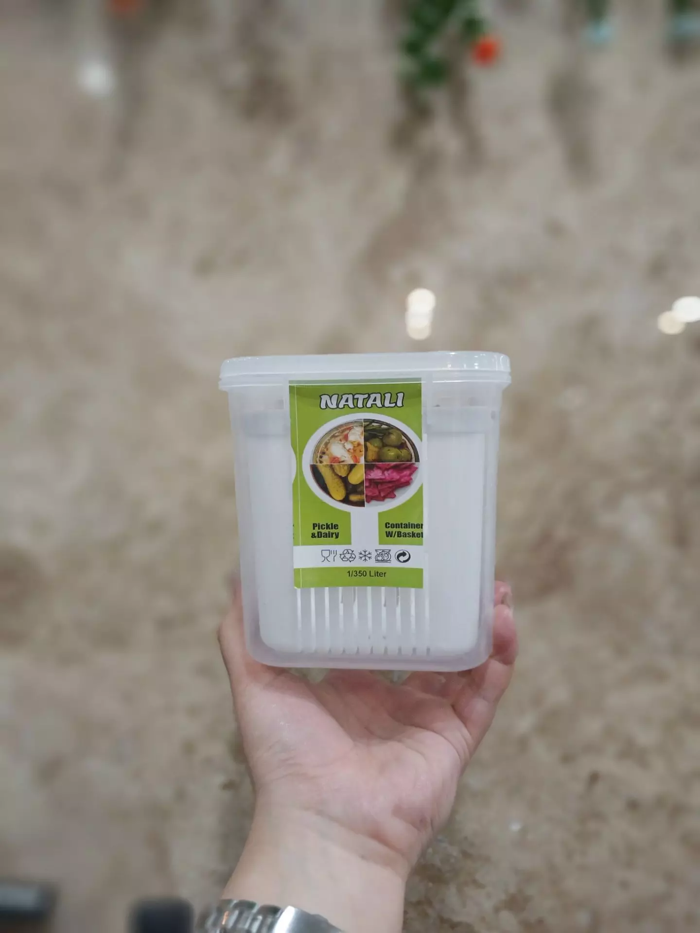 ظرف نگهدارنده ناتالی سایز 1