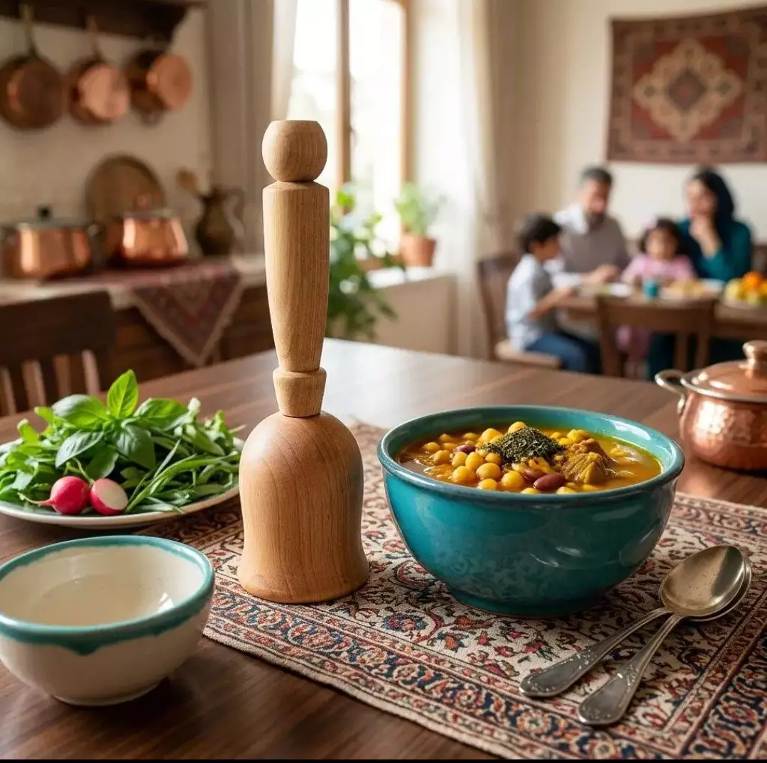گوشت کوب چوبی اعلا