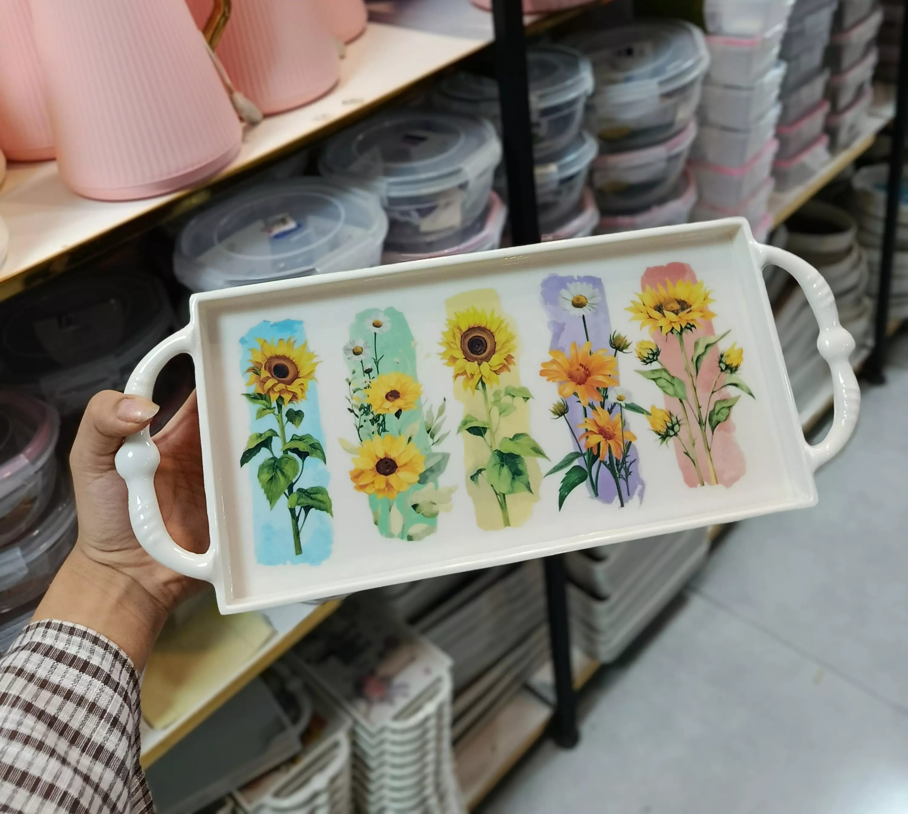 سینی مستطیل دسته دار اریانا A20