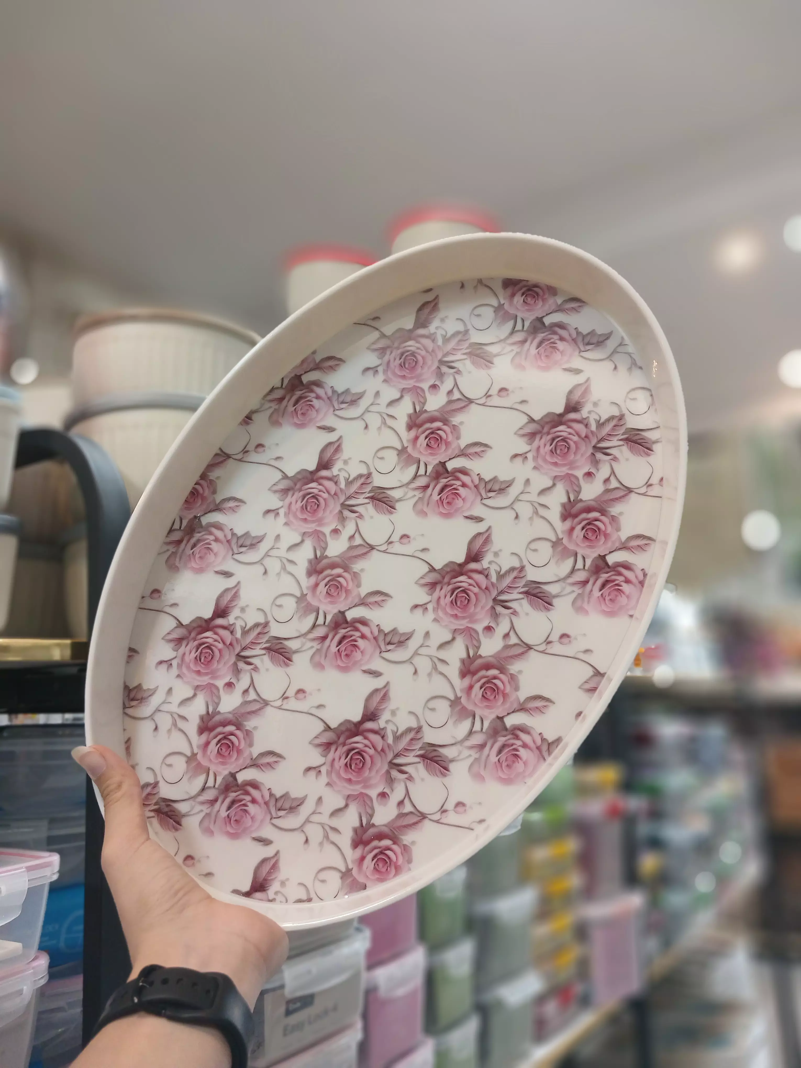 سینی بیضی بزرگ رزا