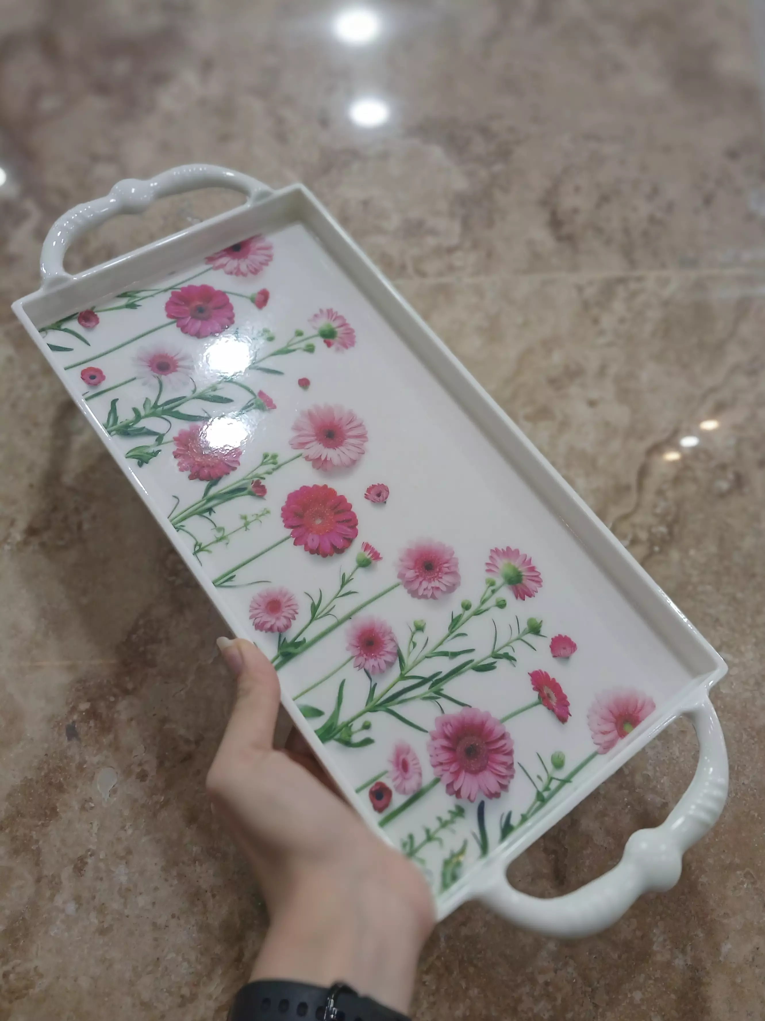 سینی مستطیل دسته دار آریانا A30