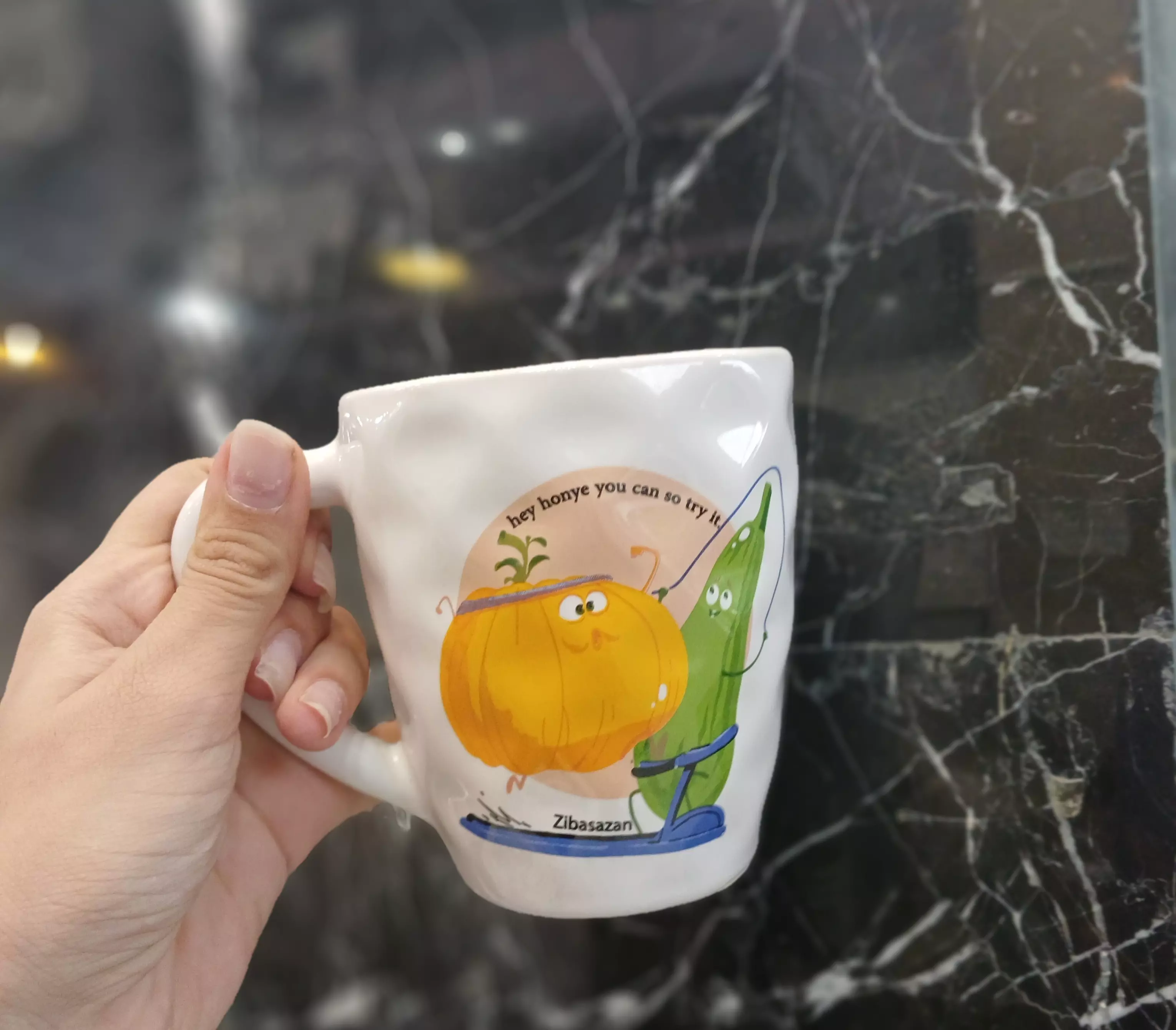 ماگ بدنه الماسی