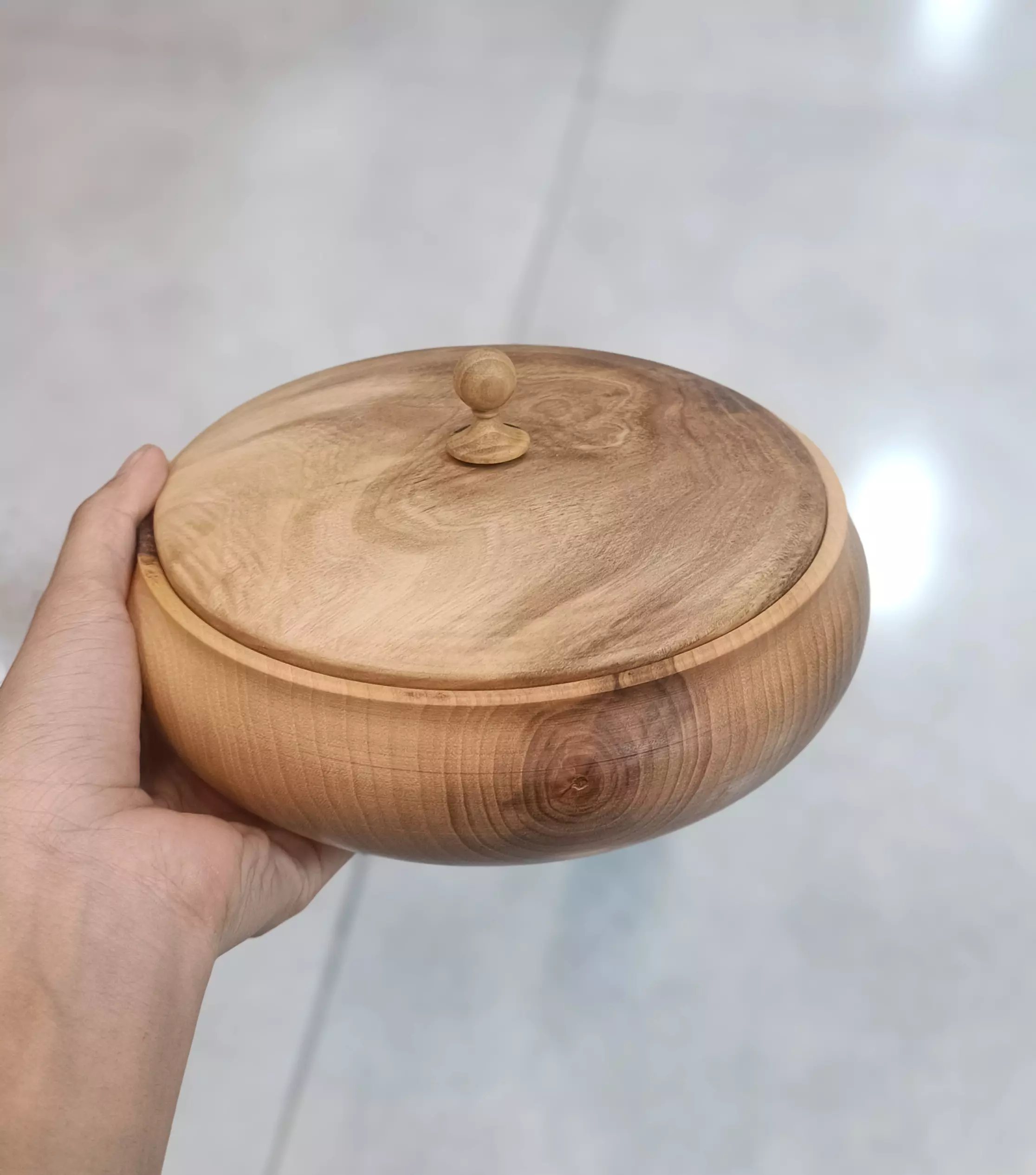 آجیل خوری چوبی مفیدی بزرگ