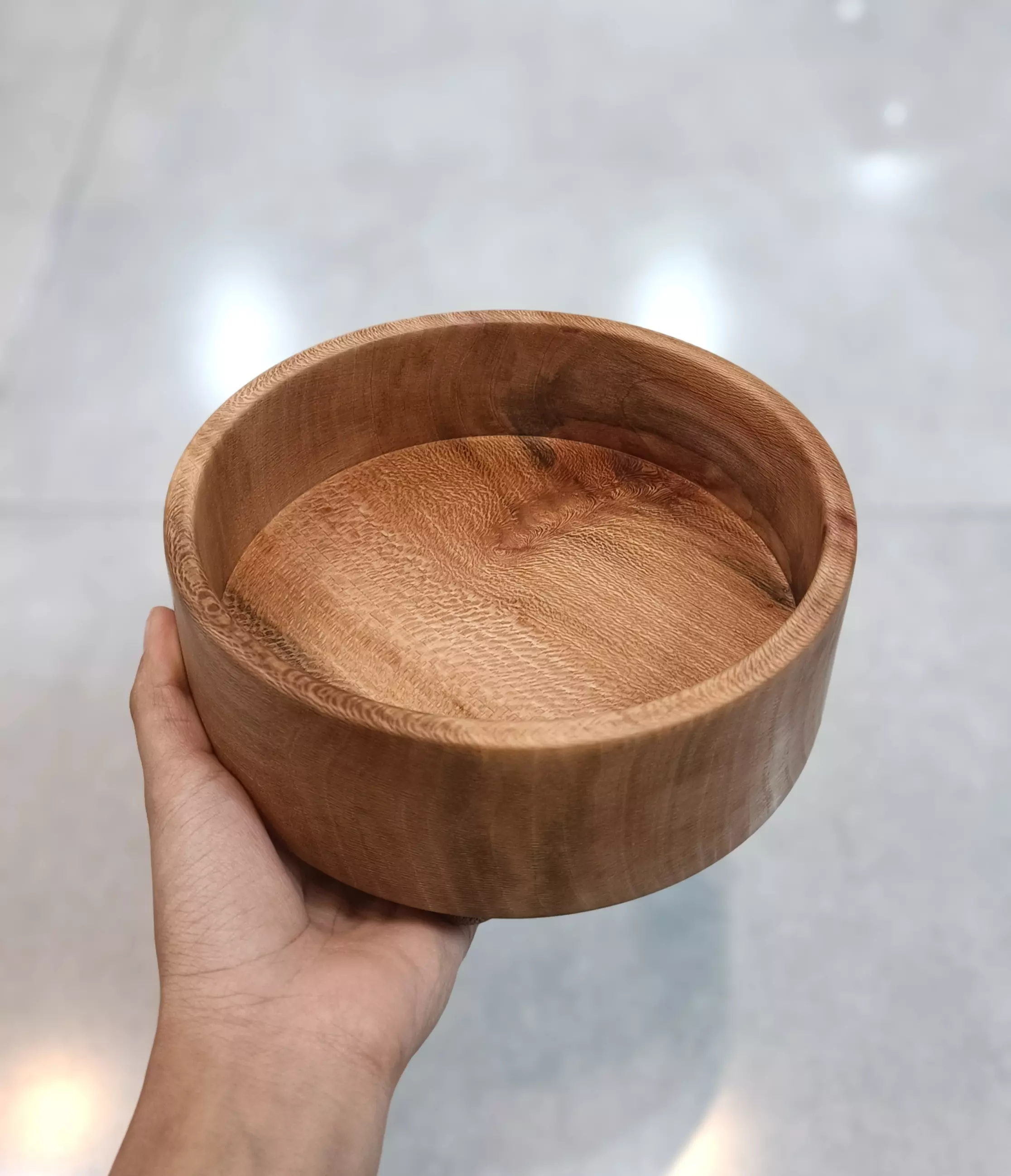 آجیل خوری پایه توپی چوبی مفیدی