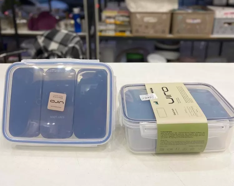 فریزری دوخانه ایزی لاک ۲۰۳/۳ویرو مستطیل