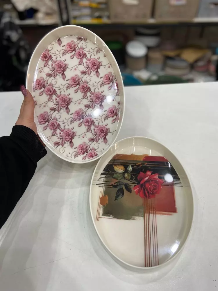 سینی بیضی کوچک رزا ۱۵۰۰