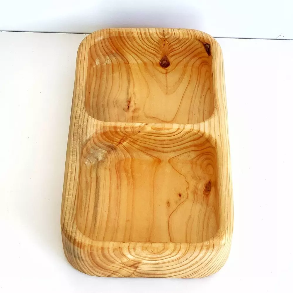 اردوخوری 2 خانه تمام چوب مربع