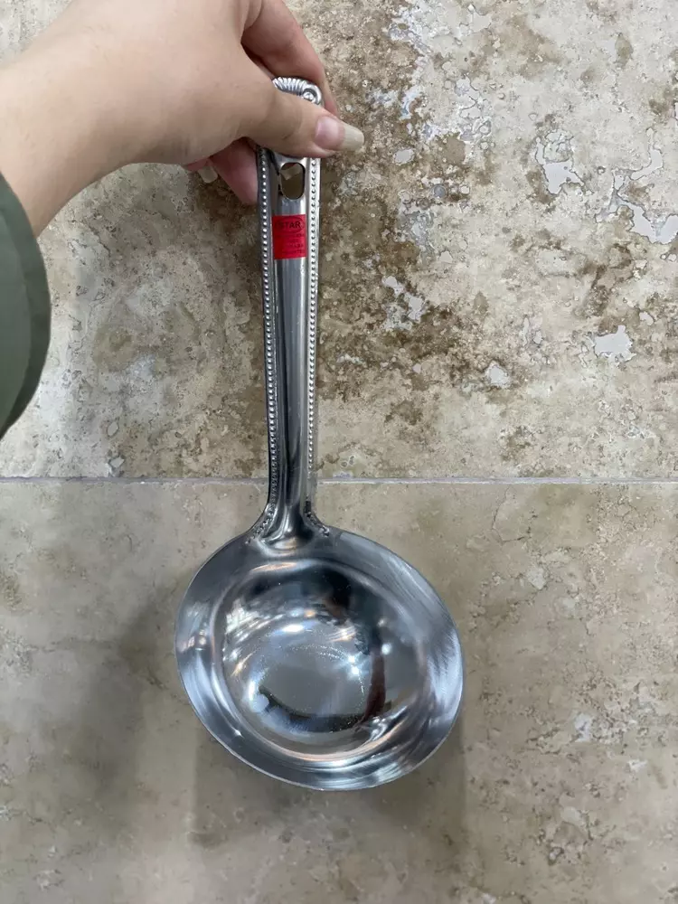 ملاقه طاووس 17 سانتی