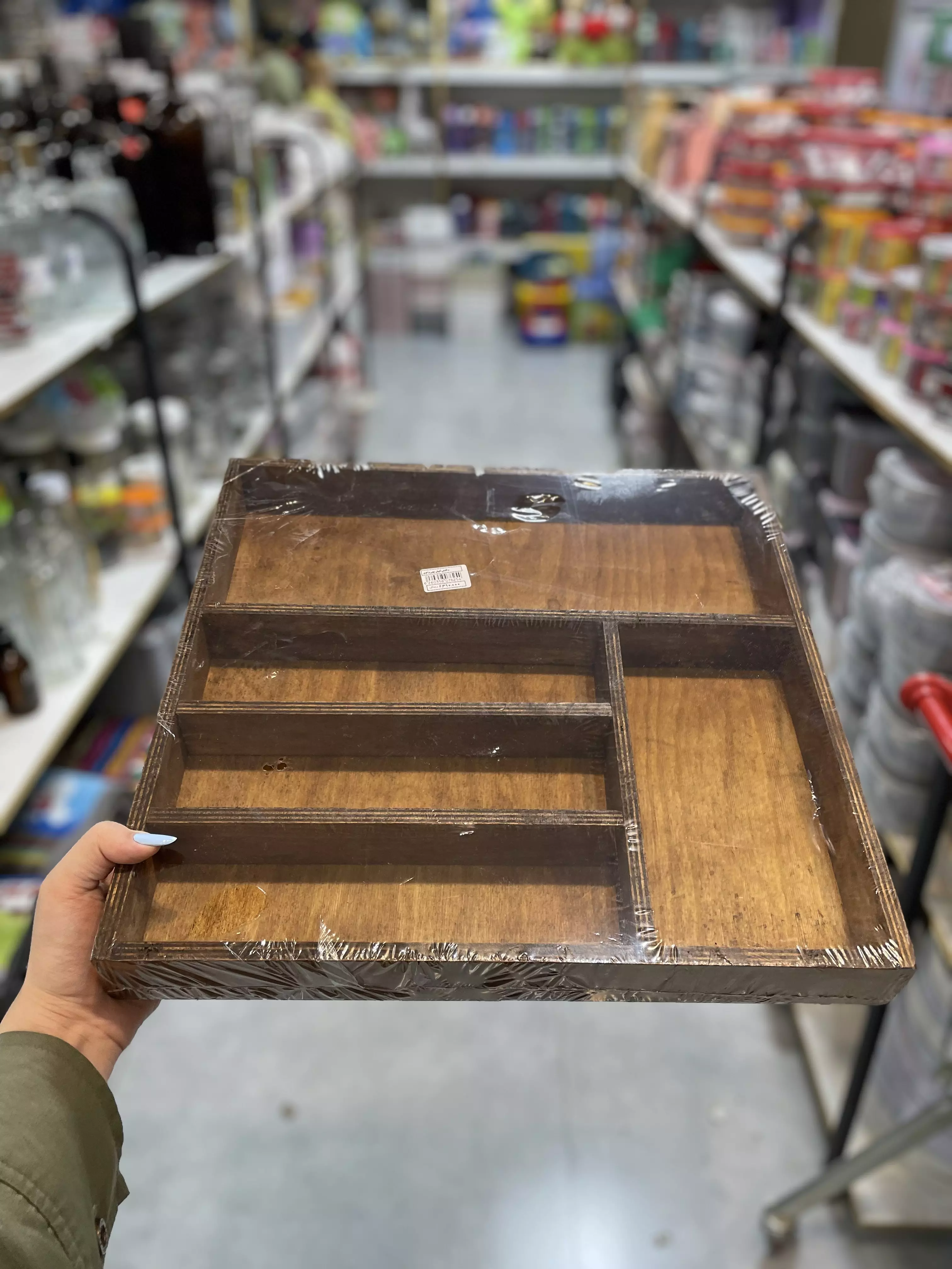 جا قاشقی کابینتی چوبی پارامیس