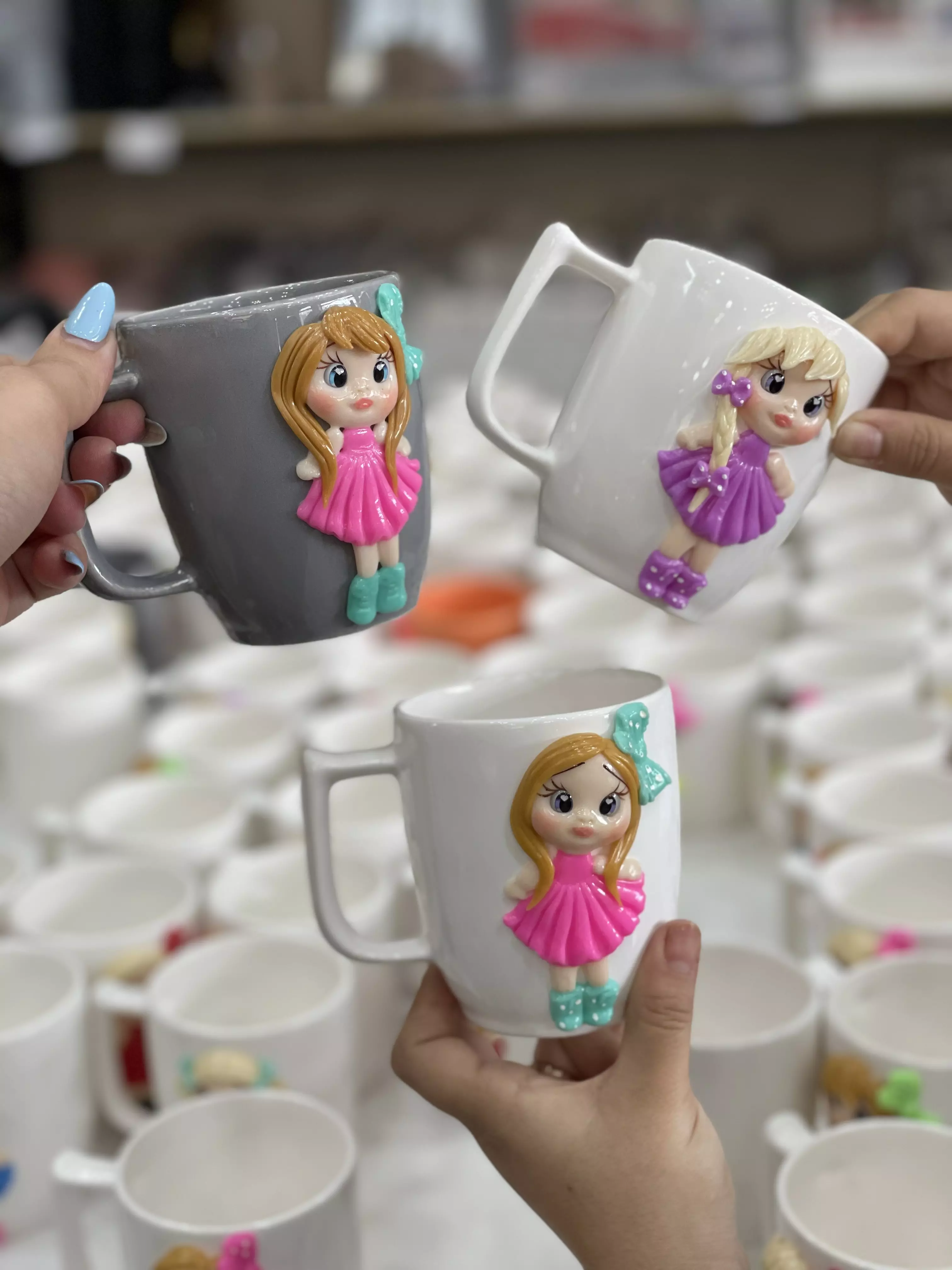 ماگ عروسکی دخترانه