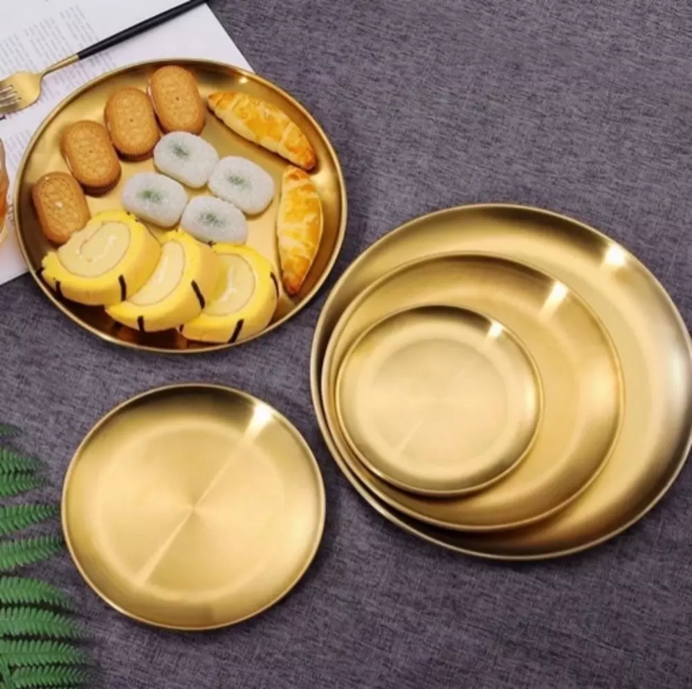 بشقاب طلایی سایز ۲۰