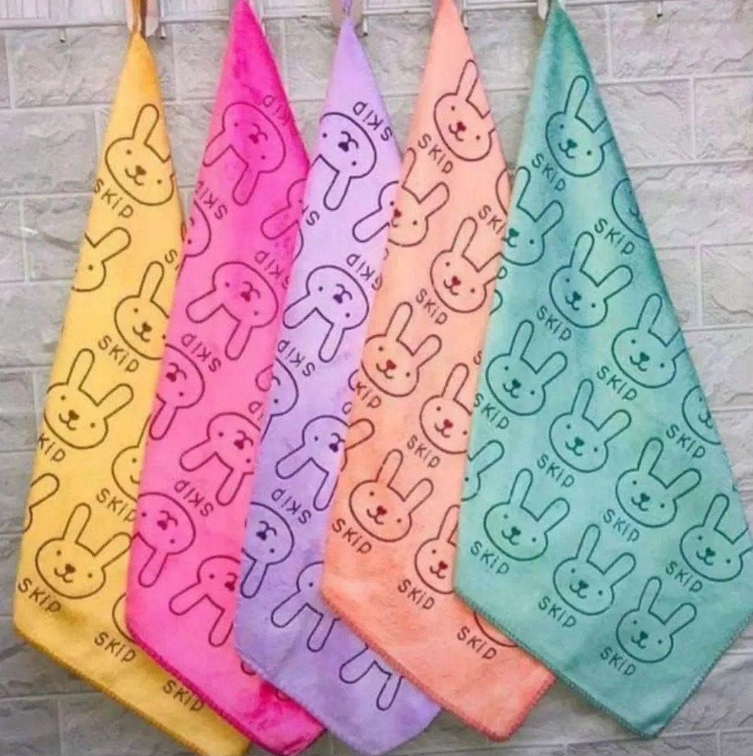 دستمال 40*40 خرگوشی