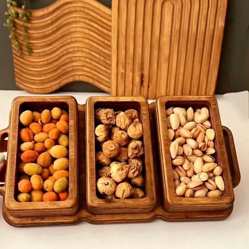 اردو خوری سه خونه دوبل مستطیل
