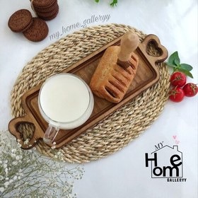 سینی رولت خوری دسته قلبی