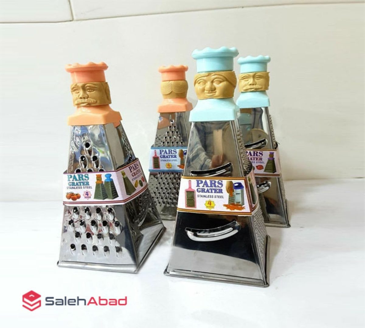 رنده چهار طرفه سر آشپز طرح دار