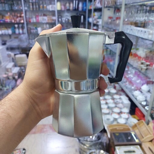 قهوه جوش 6 کاپ آلمینیوم