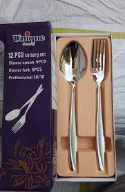 قاشق چنگال 12 پارچه یونیک