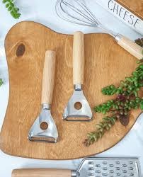 ابزار آشپزخونه دسته چوبی جور (پوست کن)