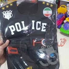 جلیقه پلیس با وسایل