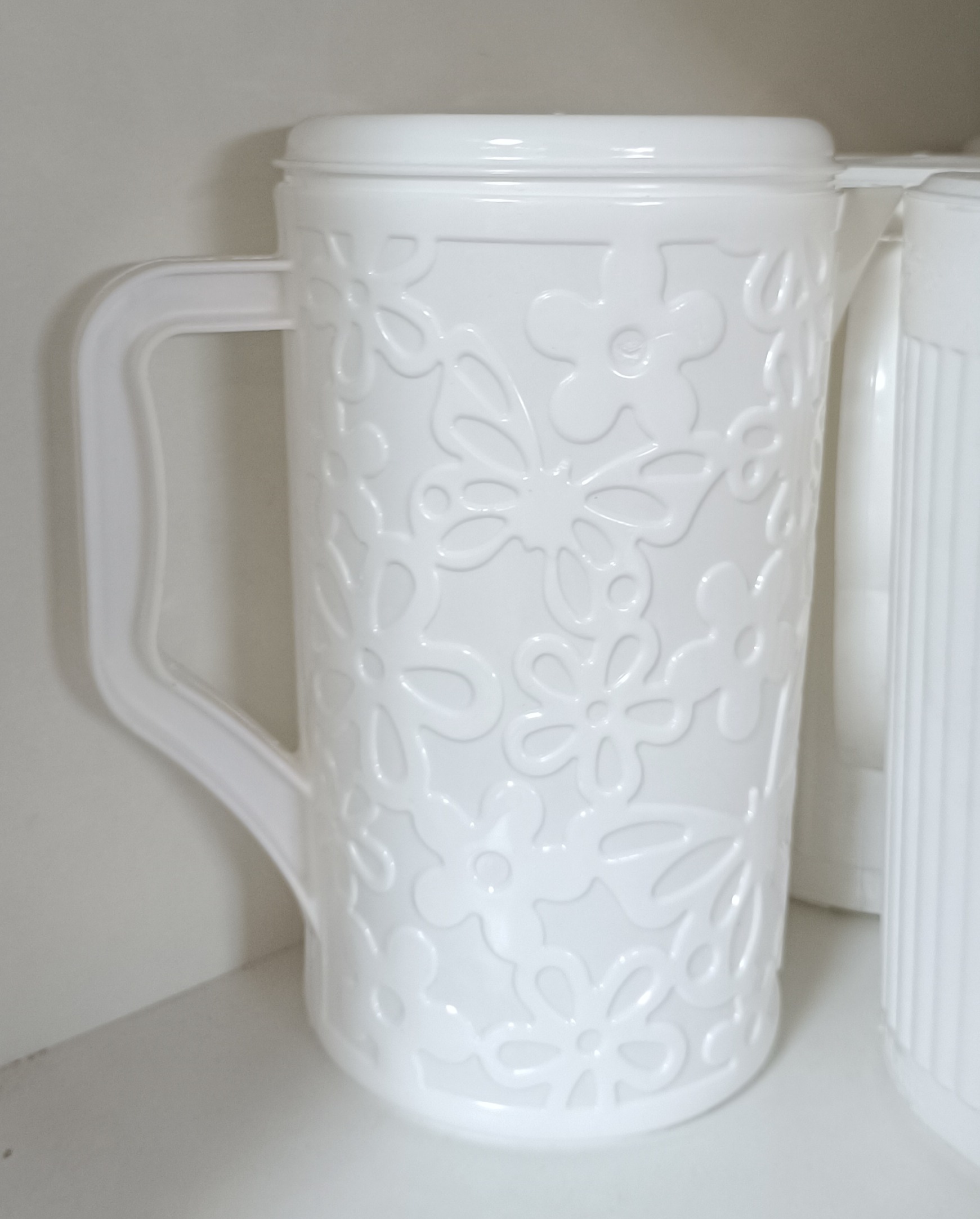 پارچ گرافیکی بزرگ ماهان طرح گل