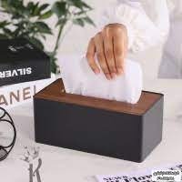 جا دستمال کاغذی مشکی