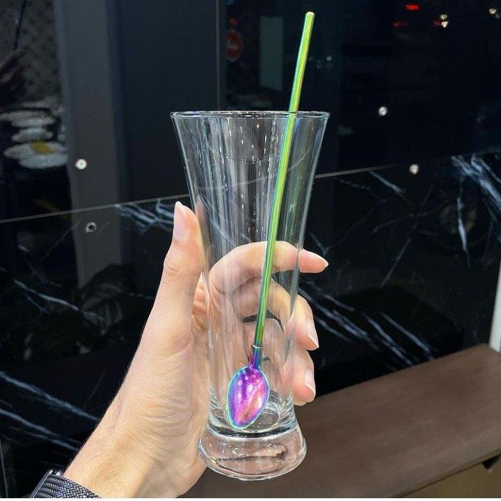 نی هفت رنگ قاشق دار