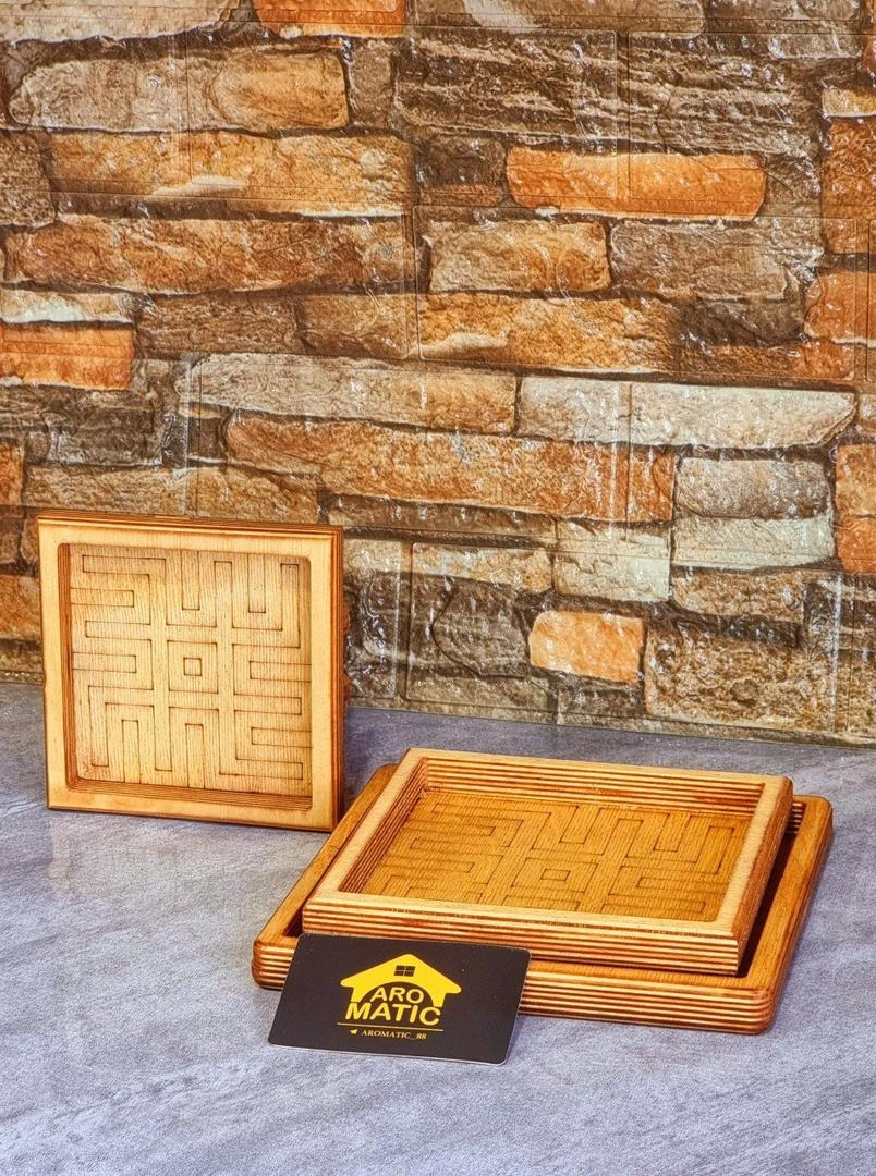 سینی لیزر دار گرد و مربع
