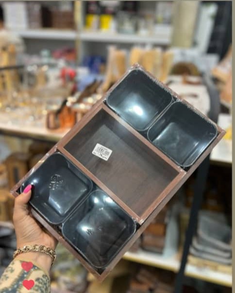 اردوخوری مزه پازلی چوبی