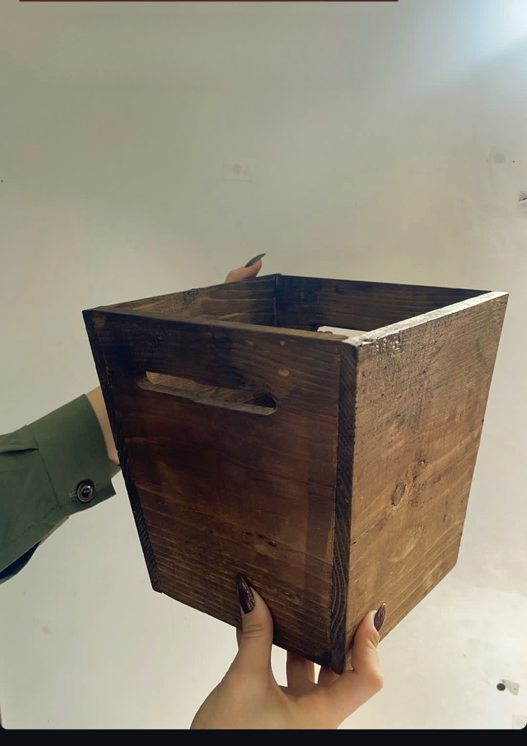 سطل آشغال تمام چوب