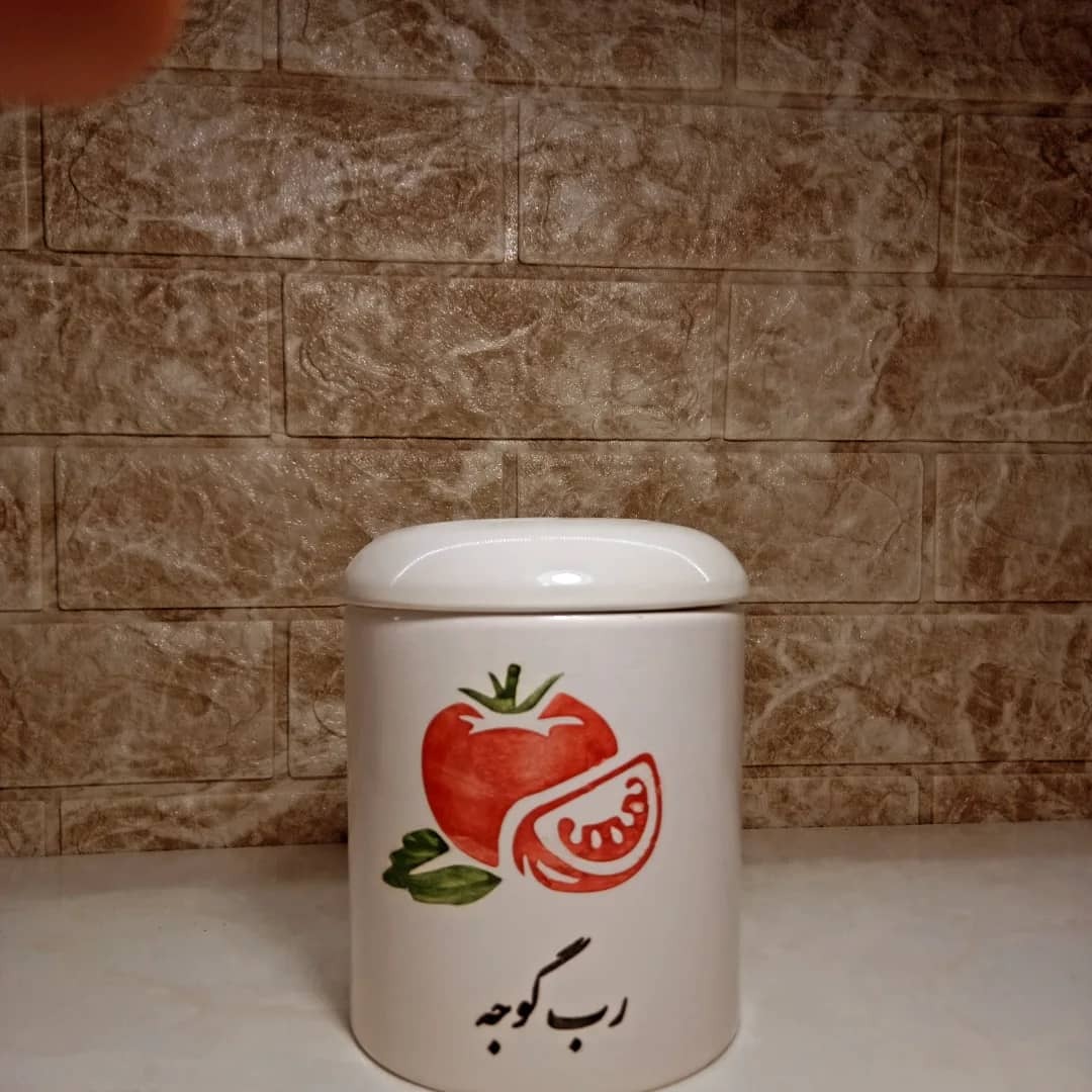 بانکه رب گوجه سرامیکی