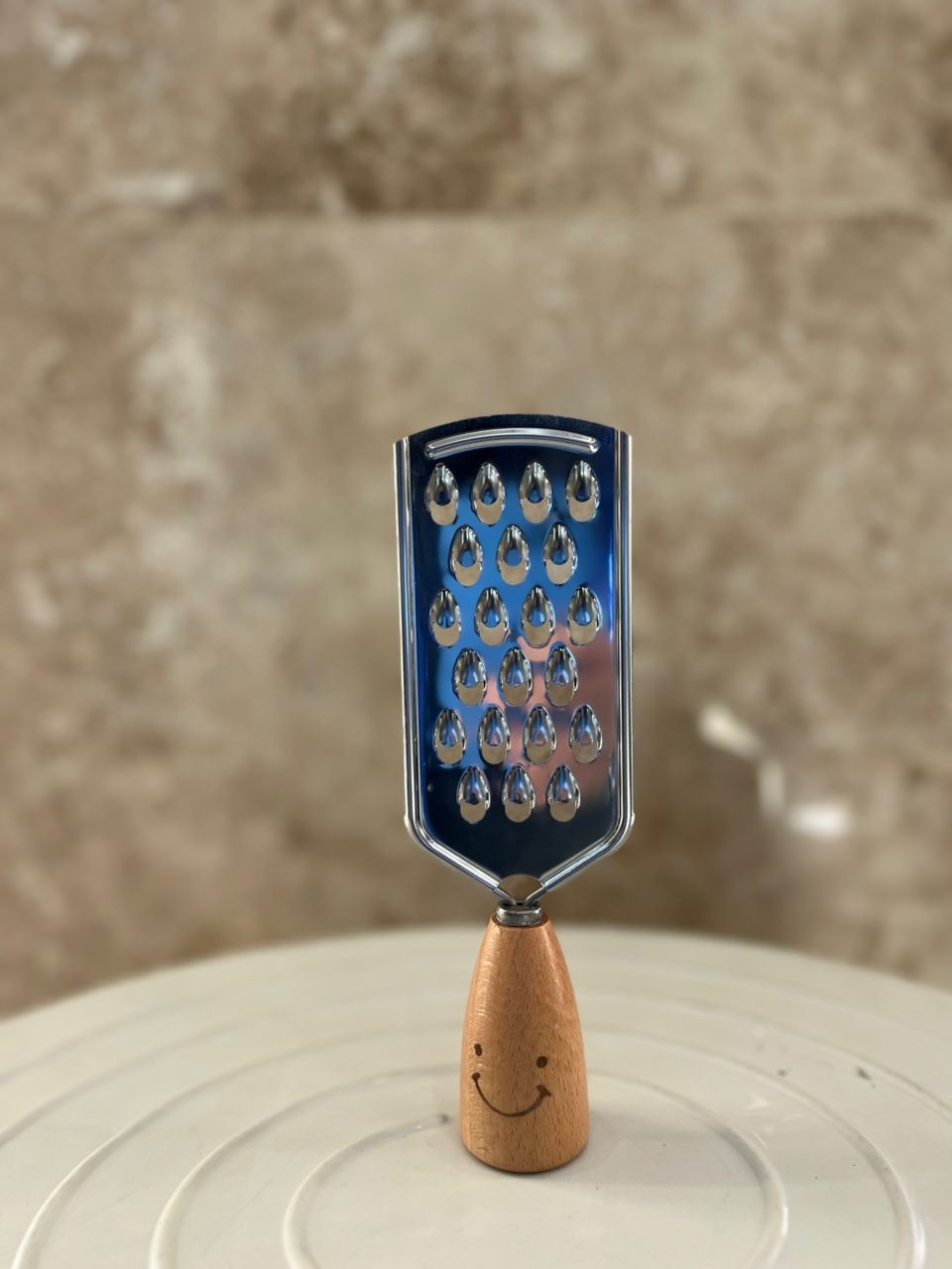 ابزار دسته چوبی لبخند رنده درشت