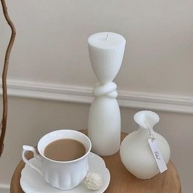 شمع استوانه وسط گره