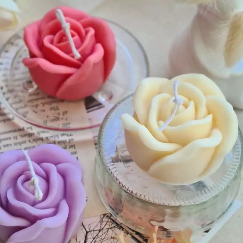 شمع گل رز هلندی