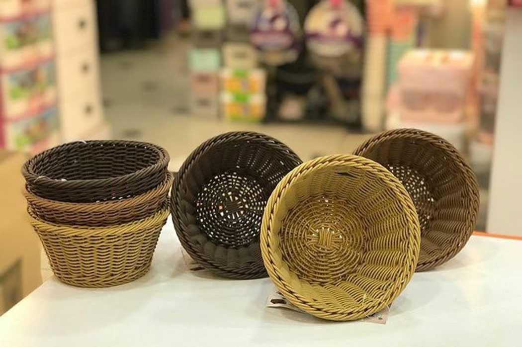 سبد میوه حصیری