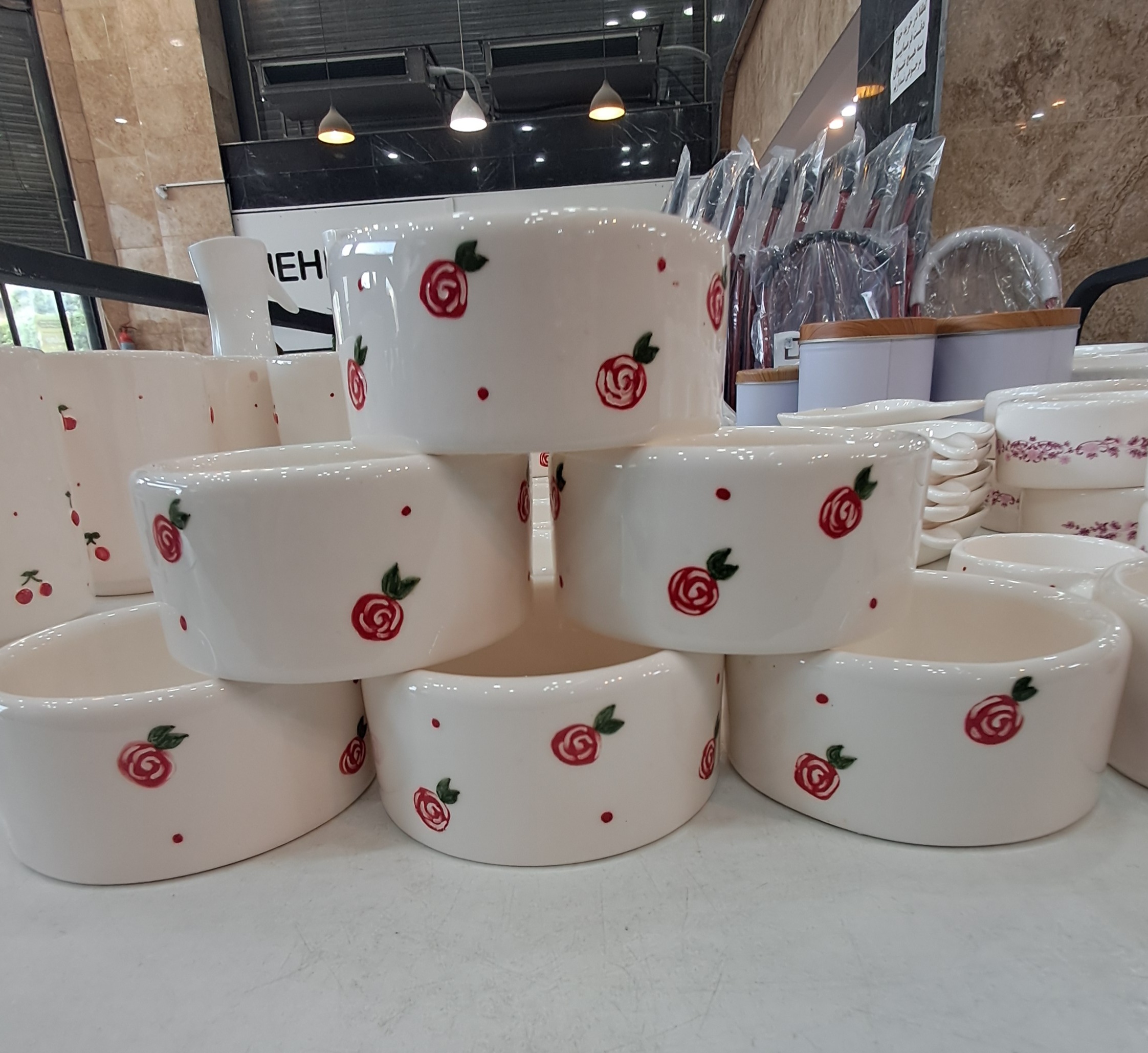 کاسه طرح برگ مقصود