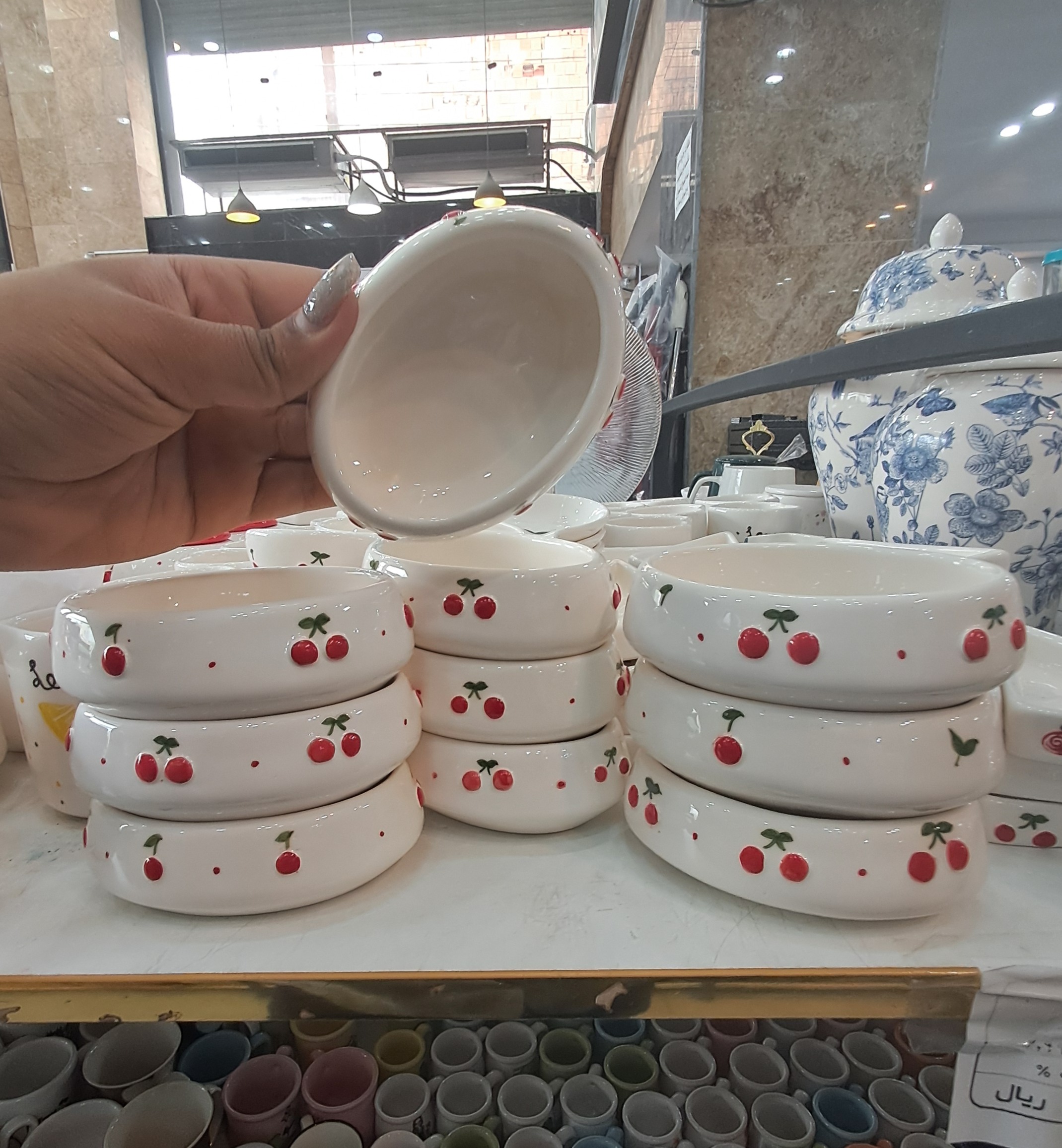 زیتون خوری سرامیکی مقصود
